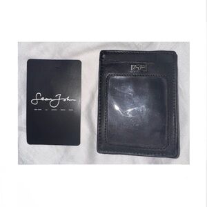 Sean John Black Card Holder